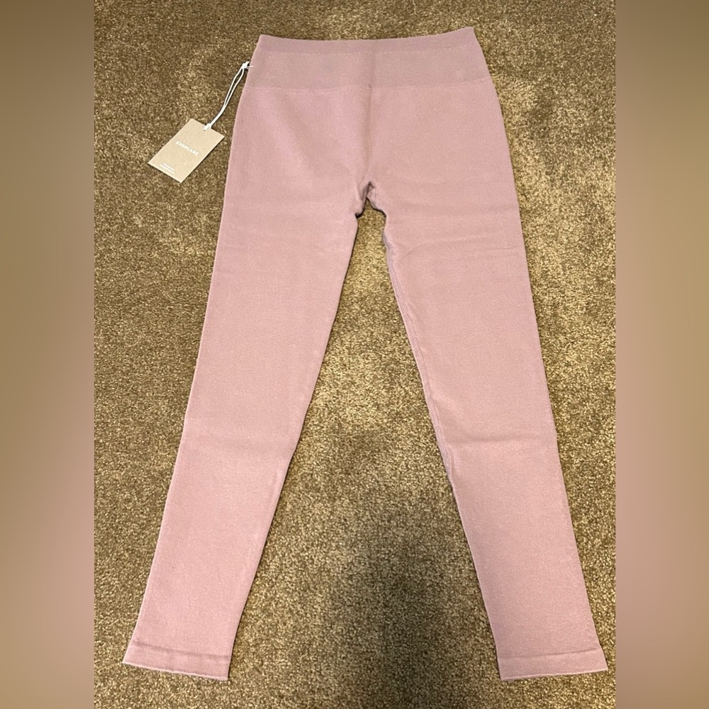 EVERLANE The Seamless Leggings Dusty Lavender NWT - Picture 3 of 7